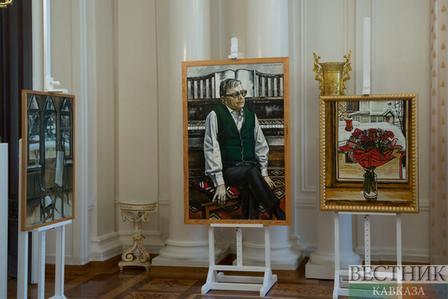 Открытие выставки Таира Салахова в Доме приемов МИД (фоторепортаж)
