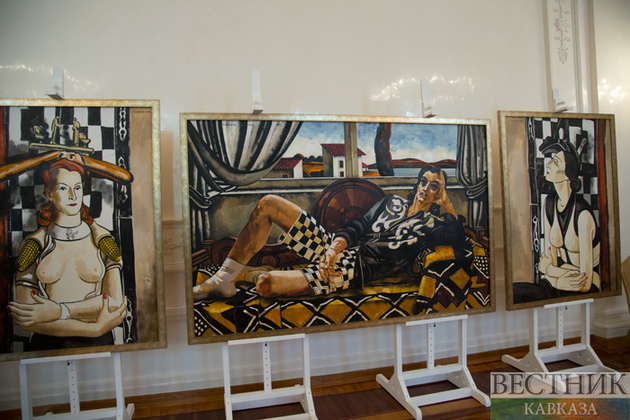 Открытие выставки Таира Салахова в Доме приемов МИД (фоторепортаж)