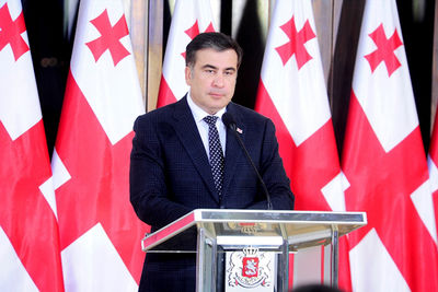 Саакашвили поприветствует съезд ЕНД из Вашингтона